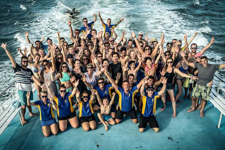 Great barrier reef crew